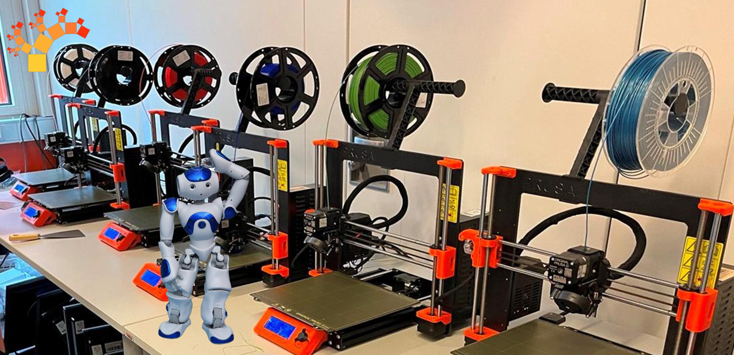 3D-Druck, Nao Roboterprogrammierung, Elektronik-Basteln